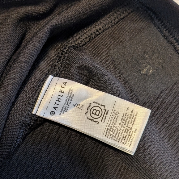 Athleta Black Sleeveless Sheath Dress NWT - Picture 12 of 12